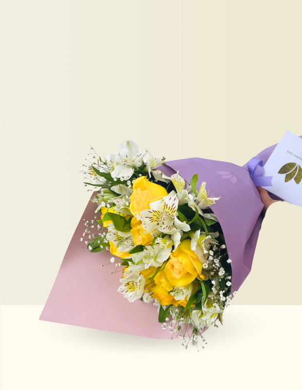 🌼RAMO DE ROSAS &amp; ASTROMELIAS