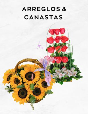 ARREGLOS &amp; CANASTAS