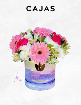 CAJAS CON FLORES