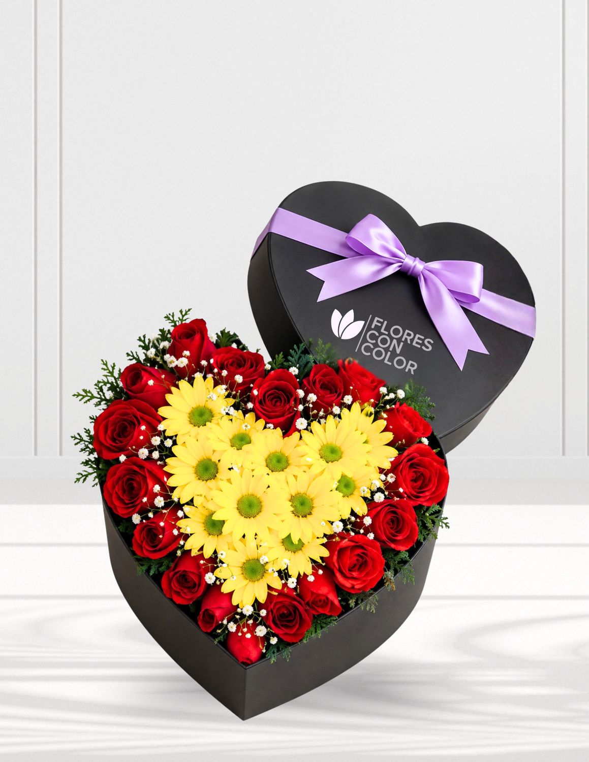 CAJA CORAZÓN DE MARGARITA