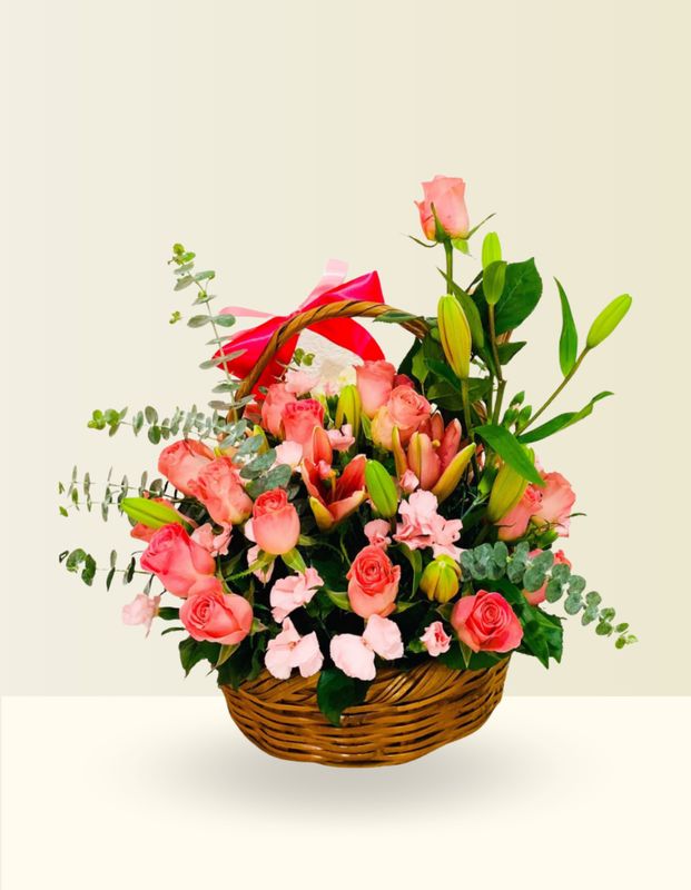 CANASTA PINK LOVE