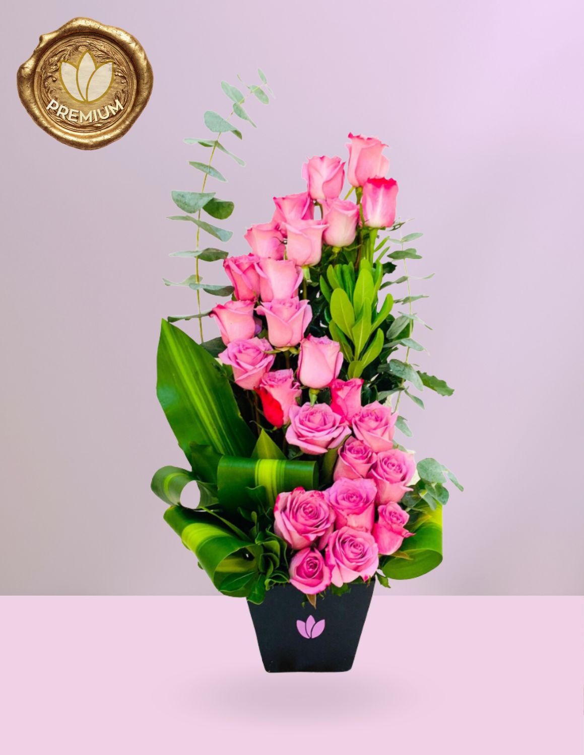 ⚜️ESPIRAL DOBLE DE ROSAS LILA-MORADA