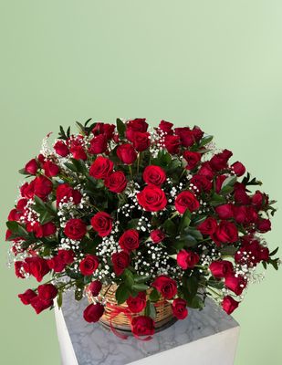⚜️ARREGLO FLORAL ESFERA DE 200 ROSAS