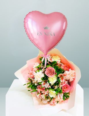 RAMO HERMOSA NENA + GLOBO