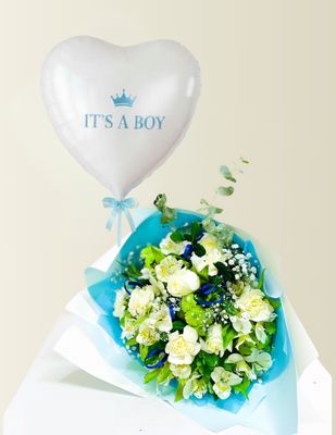 RAMO HERMOSO BEBE + GLOBO