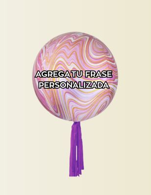 GLOBO MARMOL 15”