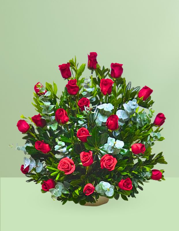 ⚜️ABANICO 24 ROSAS