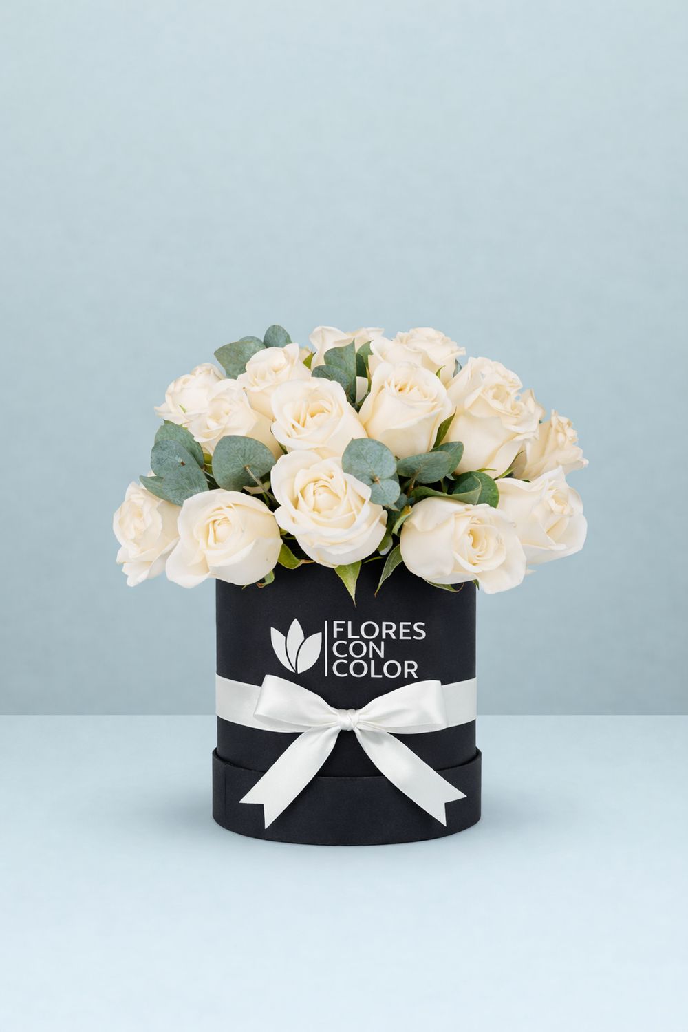 CAJA 24 ROSAS BLANCAS