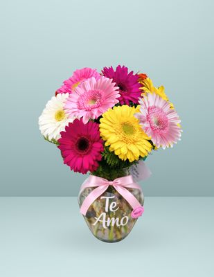 🌸JARRÓN LA VIDA ES BELLA