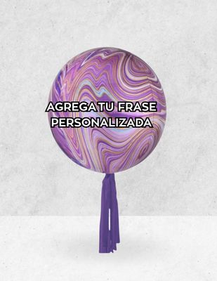 GLOBO MARMOL 15”