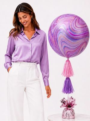 GLOBO MARMOL 15”