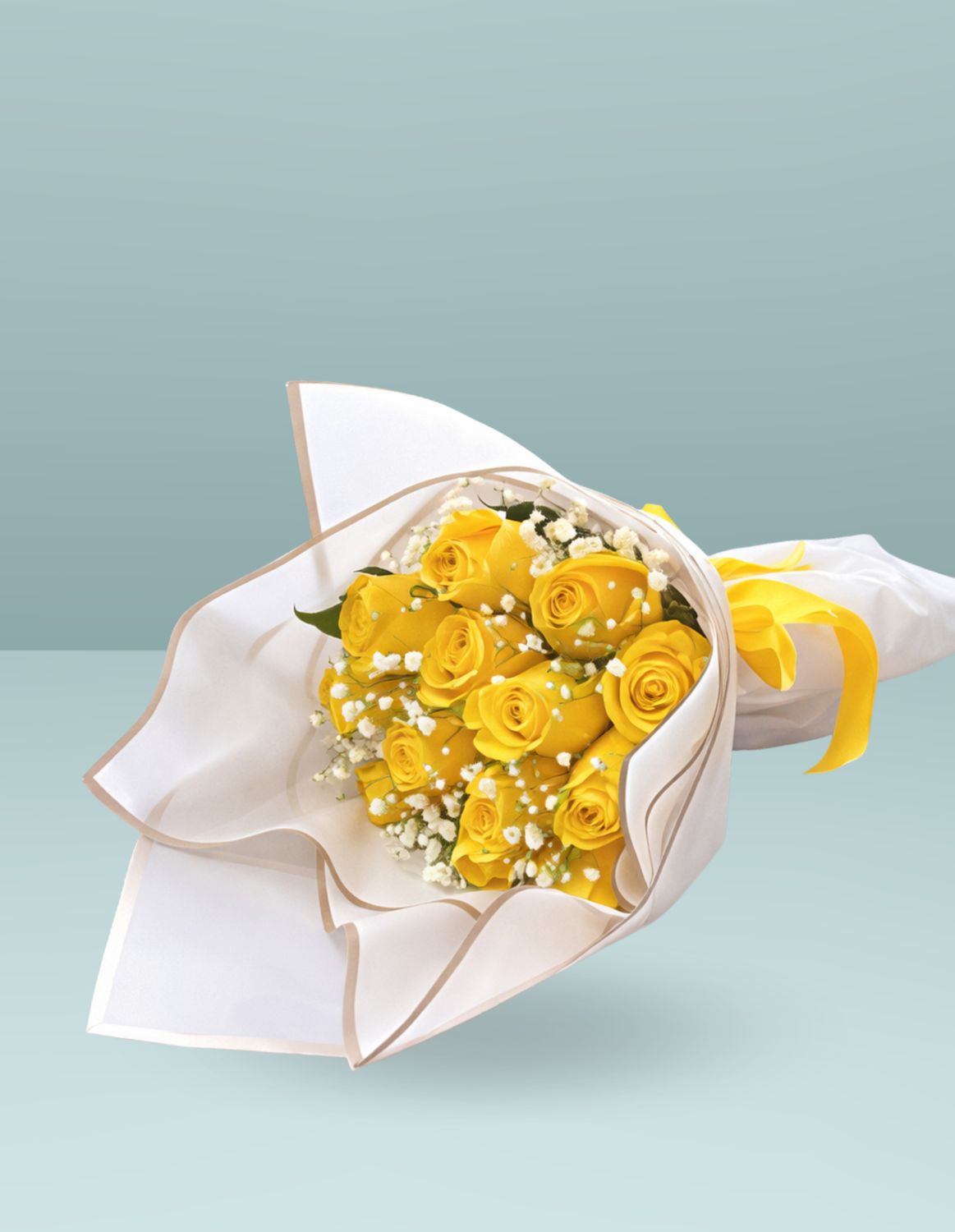 🌼RAMO DE ROSAS AMARILLAS