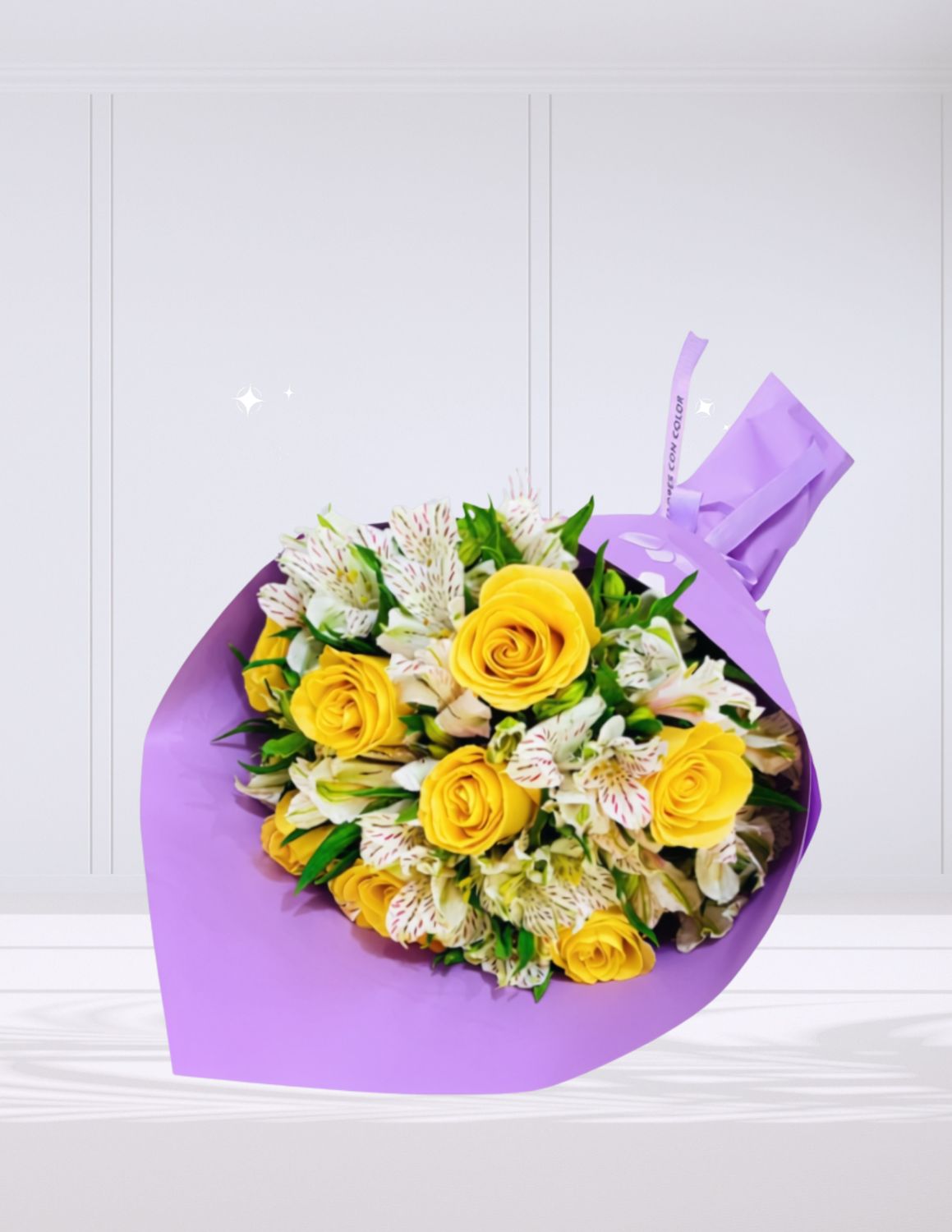 🌼RAMO DE ROSAS &amp; ASTROMELIAS