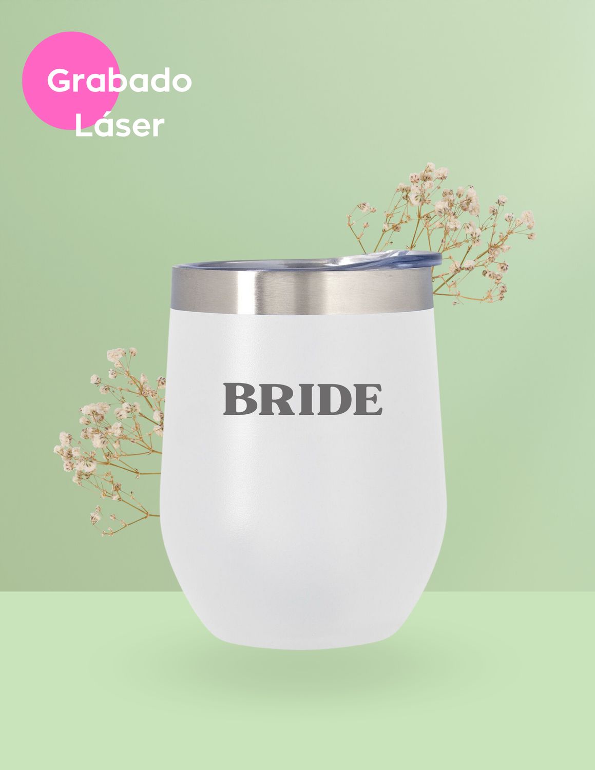 VASO TERMICO 12 oz BLANCO