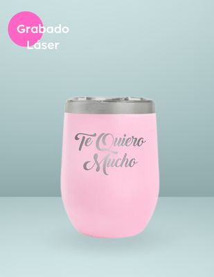 VASO TERMICO 12 oz ROSADO