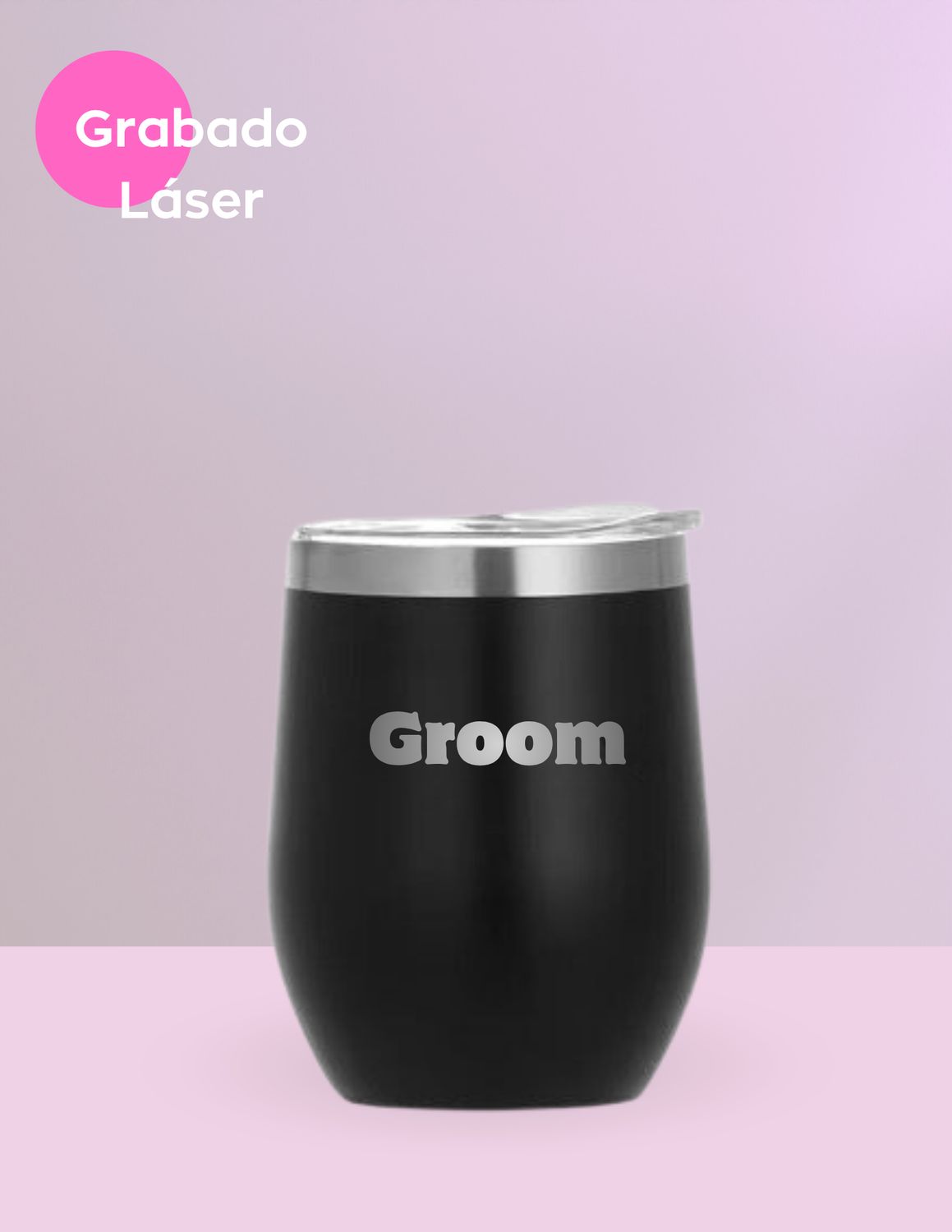 VASO TERMICO 12 oz NEGRO