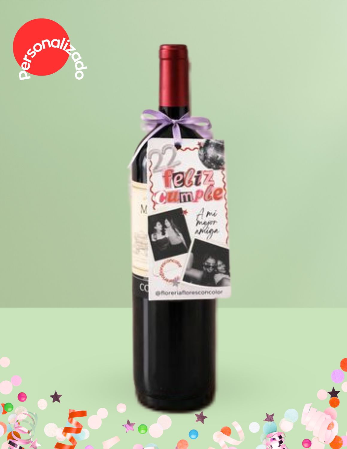 VINO TINTO - Cumpleaños