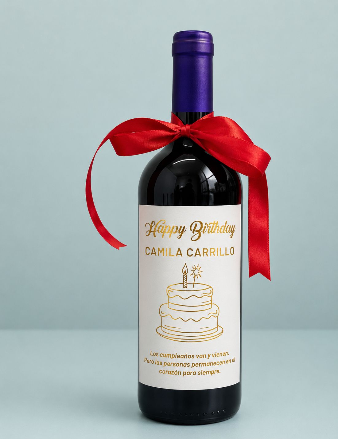 VINO TINTO - Cumpleaños