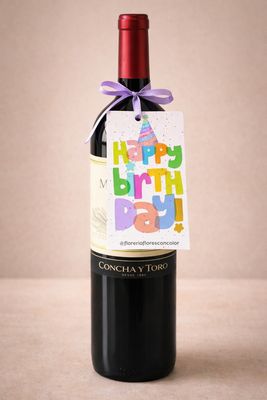 Bebida Personalizada - Happy Birthday