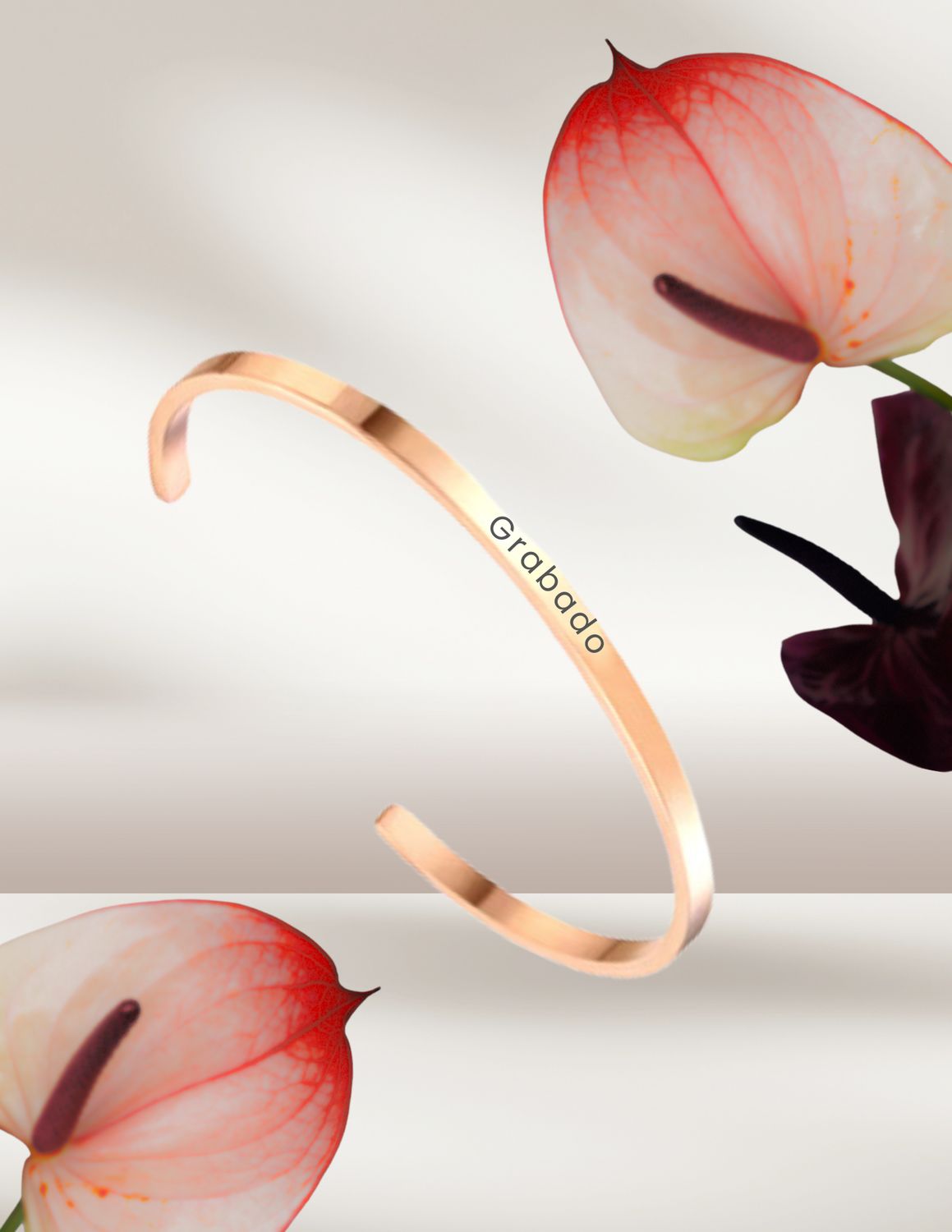 Brazalete Unisex - Acero Inoxidable 4mm