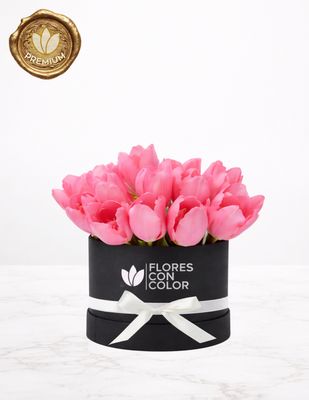 ⚜️CAJA CON 20 TULIPANES