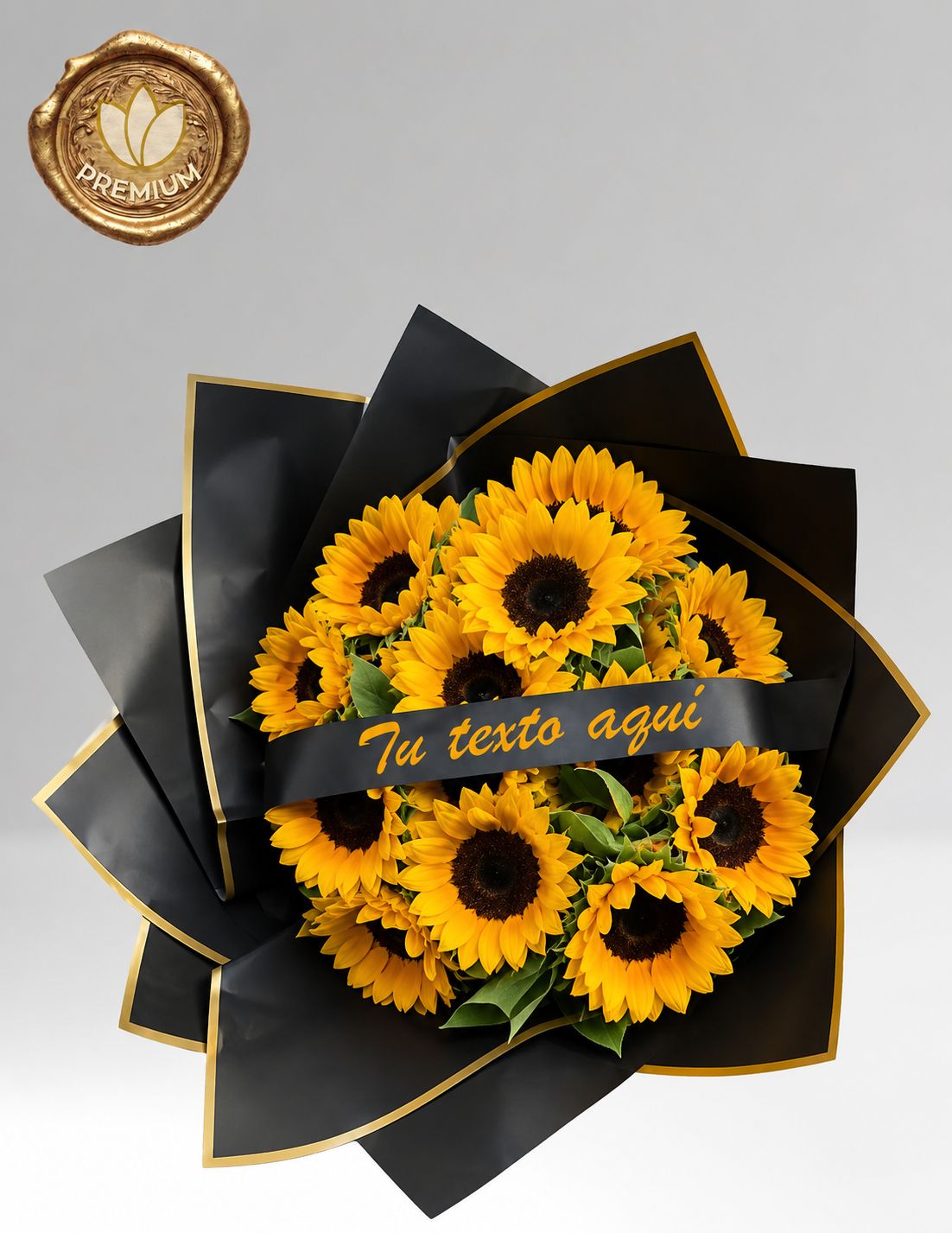 ⚜️RAMO DE 15 GIRASOLES