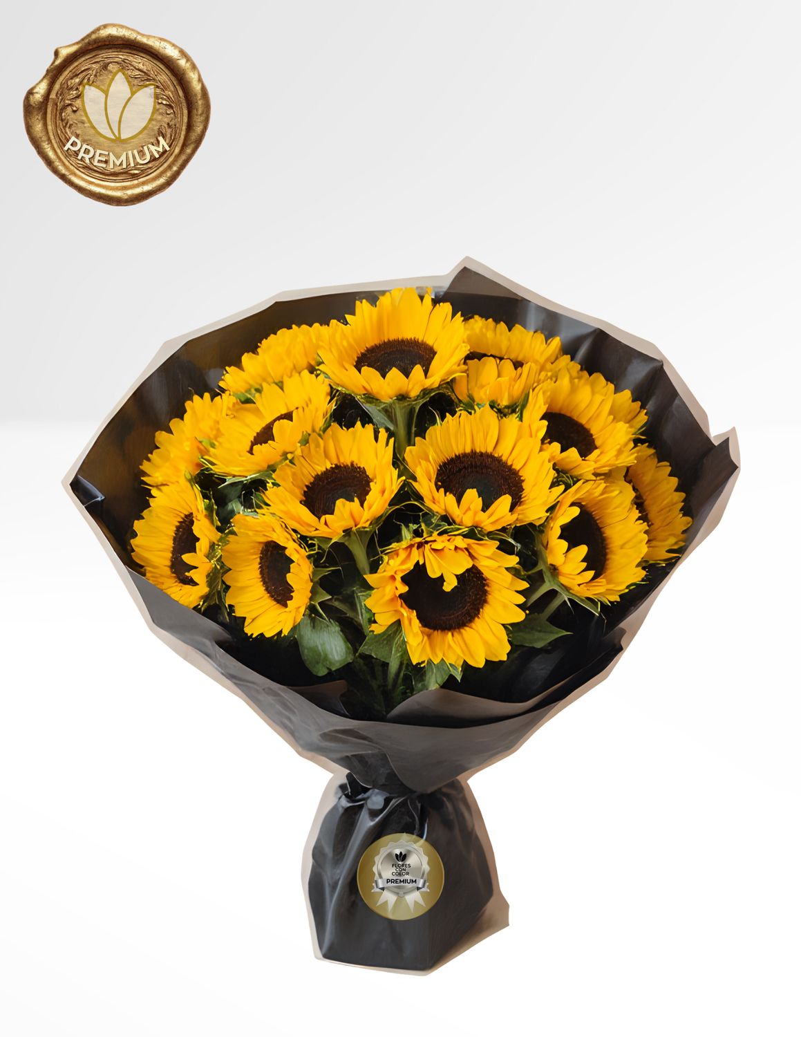 ⚜️RAMO DE 15 GIRASOLES