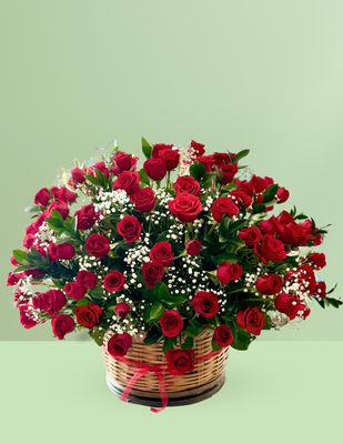 ⚜️ARREGLO FLORAL ESFERA DE 150 ROSAS