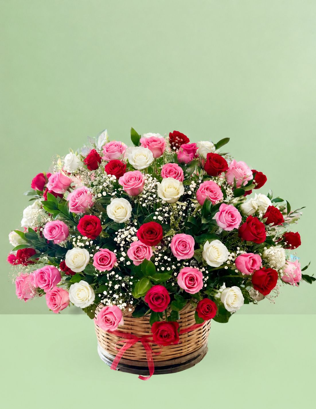 ⚜️ARREGLO FLORAL ESFERA DE 150 ROSAS