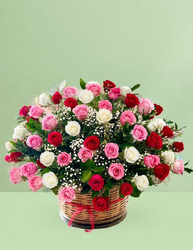⚜️ARREGLO FLORAL ESFERA DE 150 ROSAS