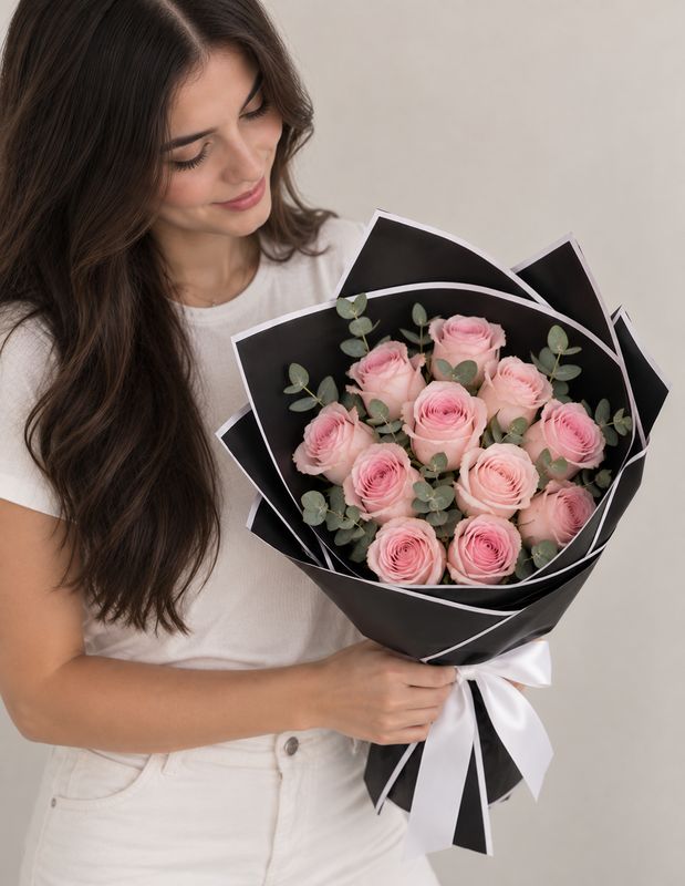 RAMO 12 LOVE ROSADO