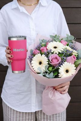 KIT GERBERAS &amp; ROSAS