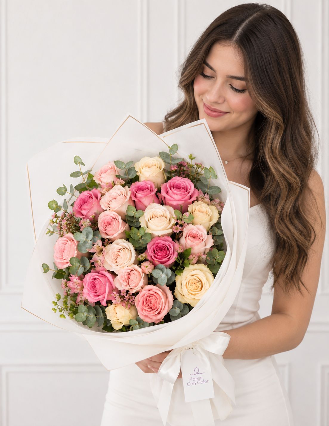 RAMO NATURAL DE ROSAS