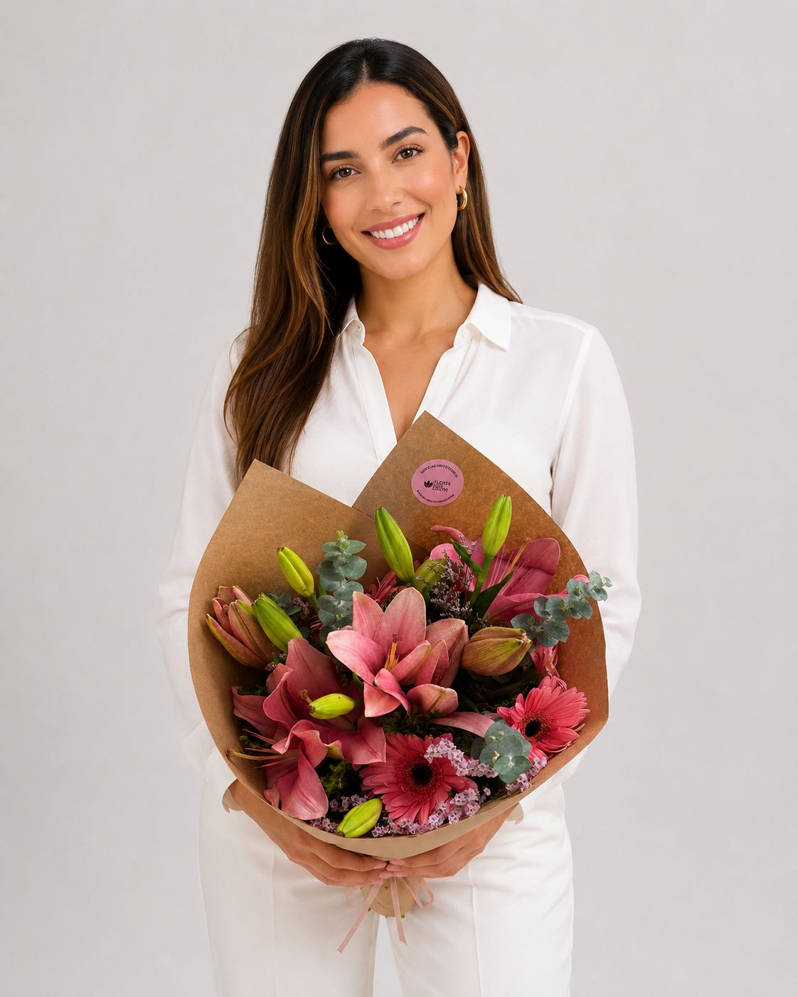 RAMO GERBERAS &amp; LIRIOS
