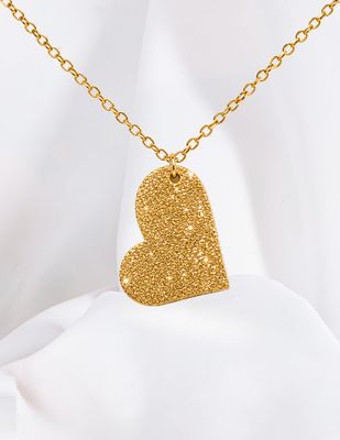 Collar Corazón Dorado