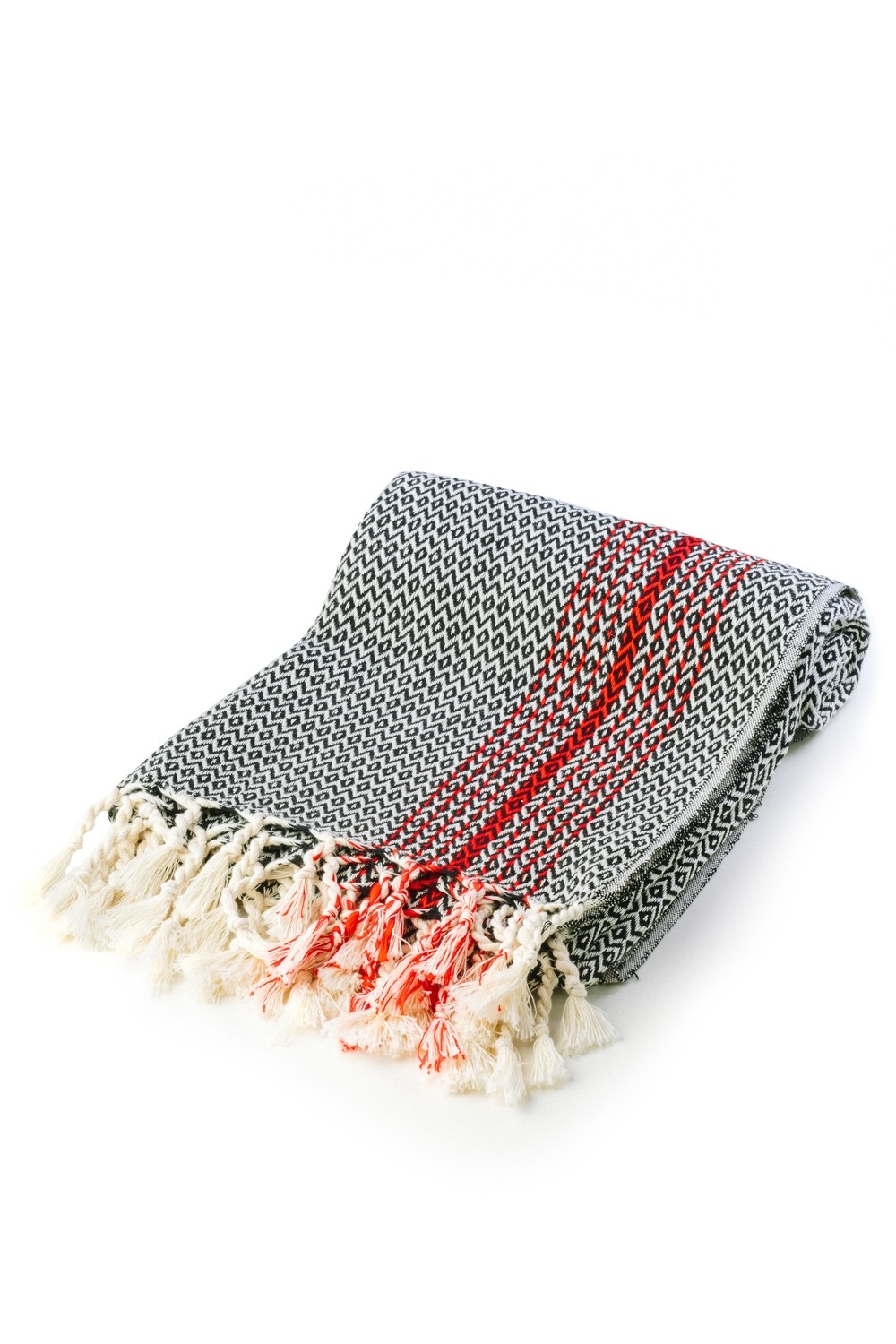 KIRMIZI HANDWOVEN TURKISH TOWEL