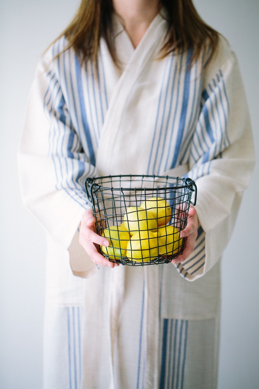 SAPPHIRE HANDWOVEN ROBE