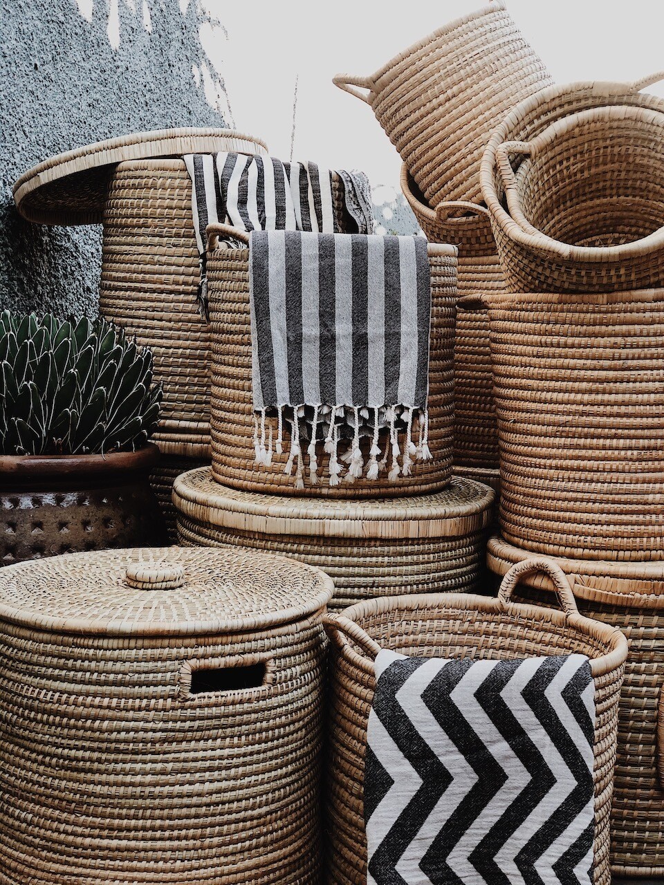 HANDWOVEN BASKETS