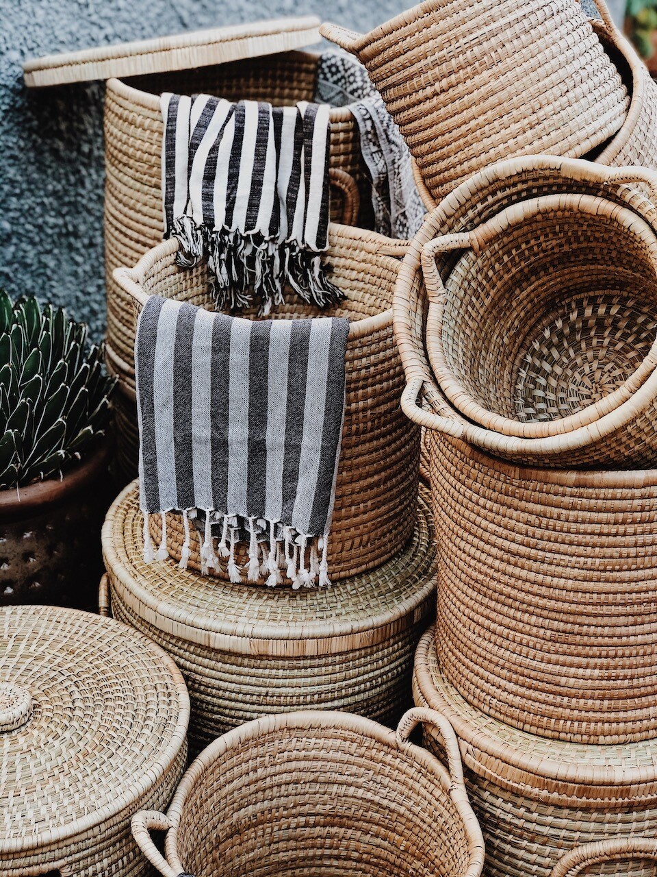 HANDWOVEN BASKETS