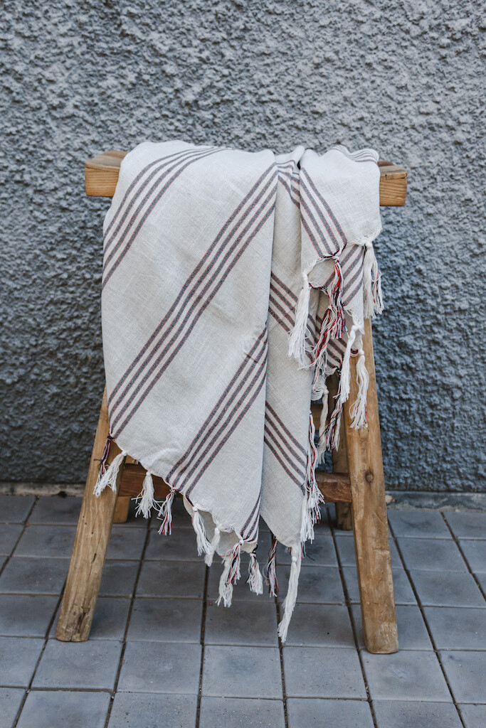 ERTAN HANDWOVEN TURKISH TOWEL