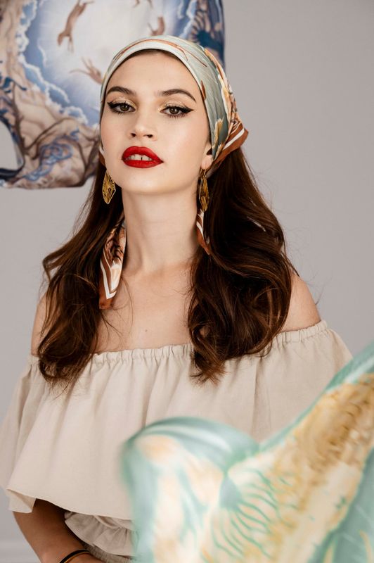 100% MULBERRY SILK SCARVES