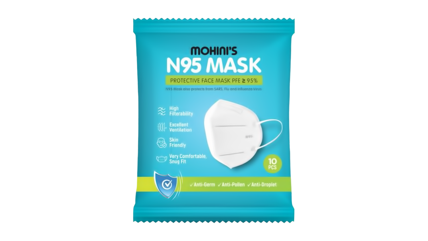 N95 Masks (10 Pack) N95 Masks (10 Pack)