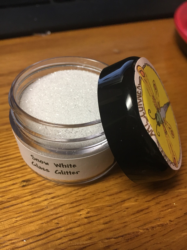 Snow White Glass Glitter (Superfine) 30gr