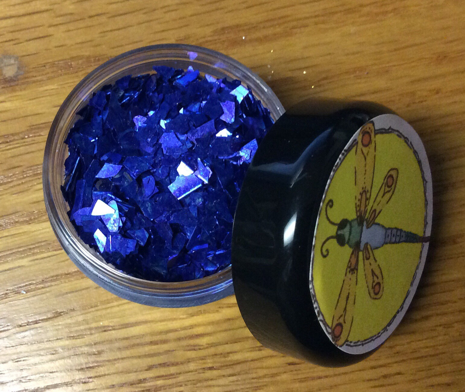 Royal Blue Chunky Glass Glitter 30gr