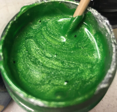 Viva Metallic Paint (Apple Green) 45ml
