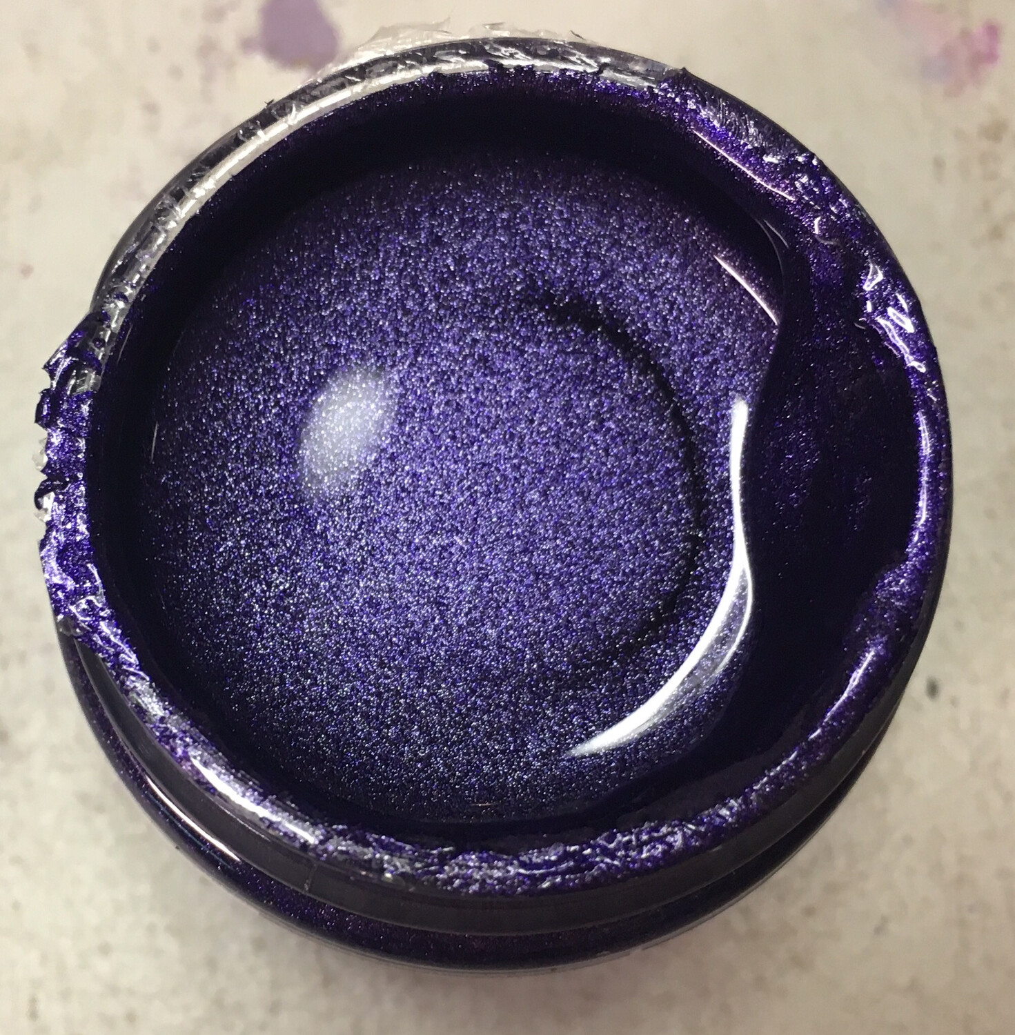 Viva Metallic Violet Acrylic Paint 