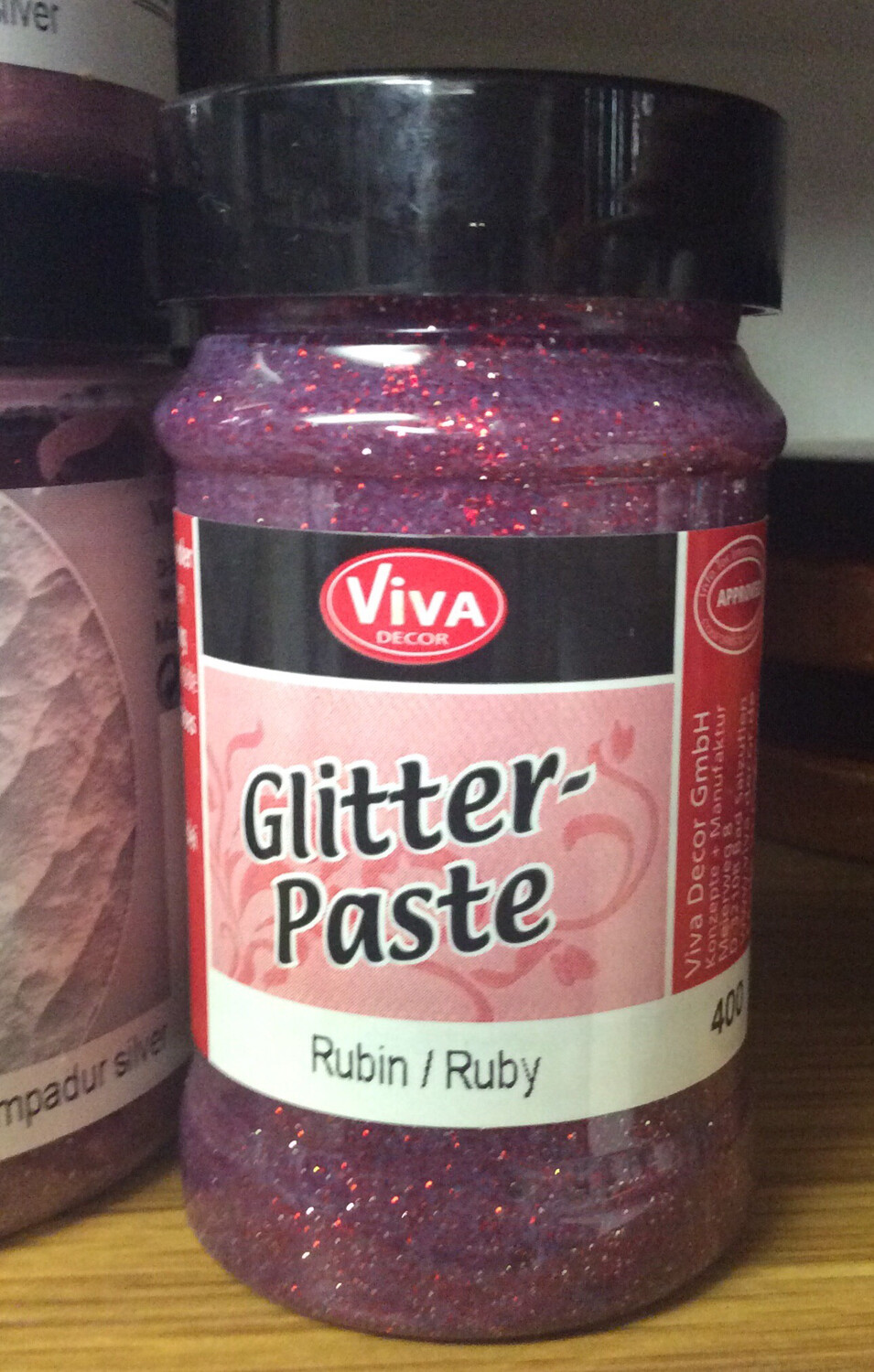 Viva Glitter Paste (Ruby)