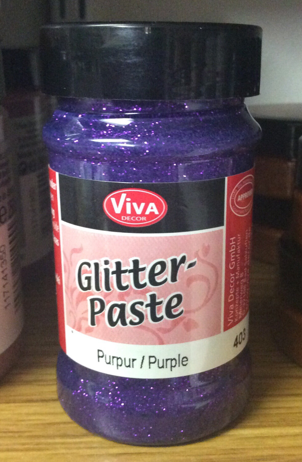 Viva Glitter Paste (Purple)