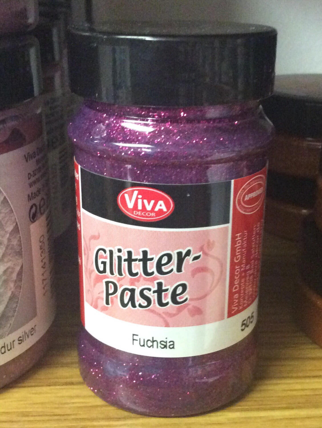 Viva Glitter Paste (Fuscia)