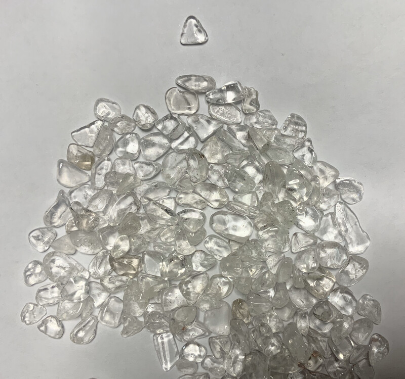 Clear Quartz Tumbled Stones 18-25mm 150gr